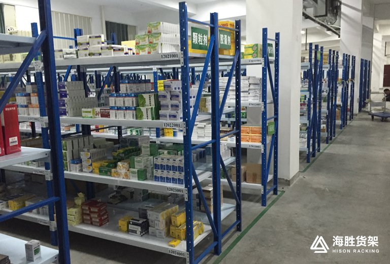 輕型貨架 海勝福州公司 專注倉庫貨架20年